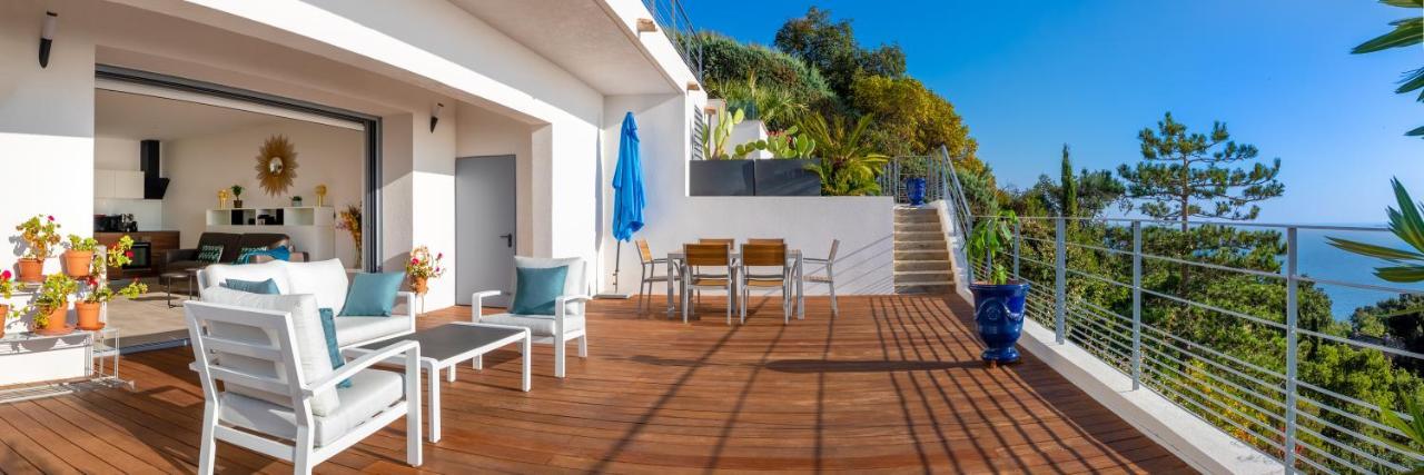 Vistazur Luxueux Appartement Avec Terrasse Et Piscine Le Le Rayol-Canadel-sur-Mer Eksteriør bilde