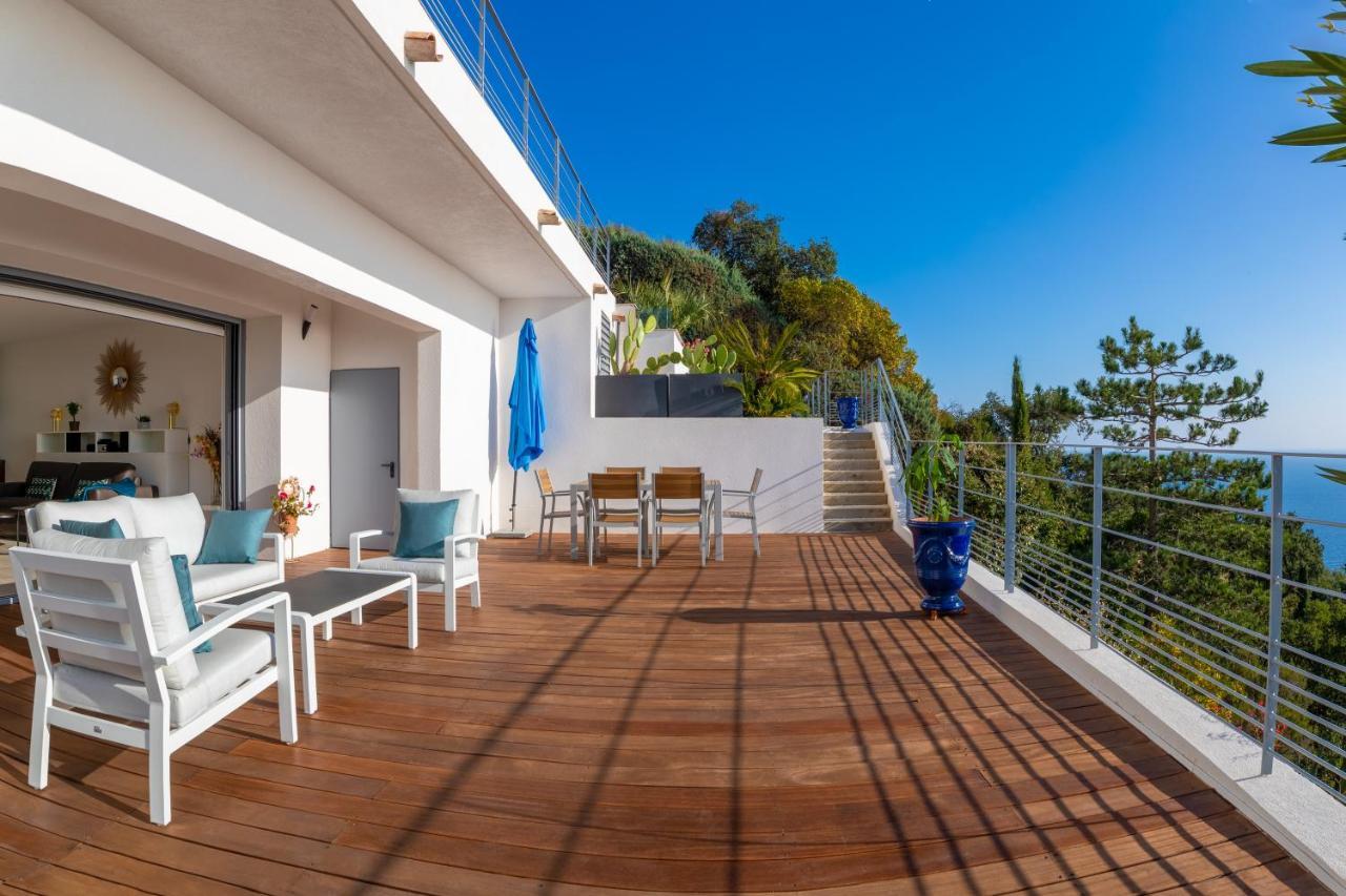 Vistazur Luxueux Appartement Avec Terrasse Et Piscine Le Le Rayol-Canadel-sur-Mer Eksteriør bilde